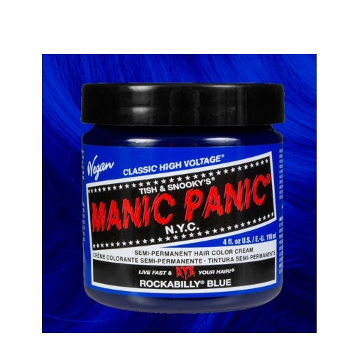 Manic Panic Rockabilly Blue Semi Permanent Cream Hair Color
