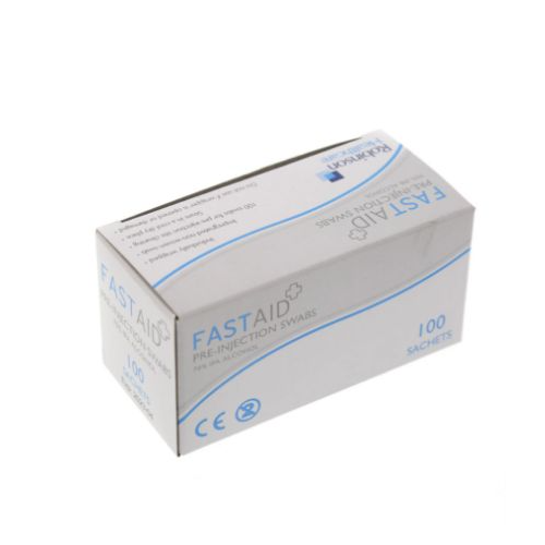 Fast Aid  70% Alcohol Swabs x 100