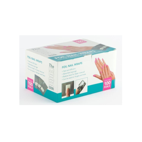 The EDGE Foil Nail Wraps- 100 per box