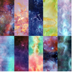 Halo Create - Foil - Galaxy (10 Pack)