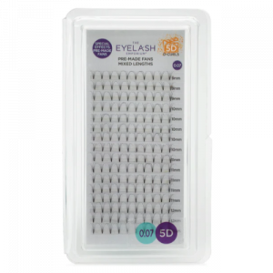 The Eyelash Emporium Special Effects Pre-Made Fans 5D D-Curls Lashes 0.07