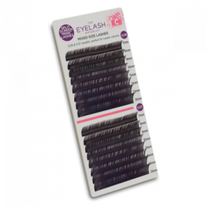 The Eyelash Emporium Split Screen 'Mink' C Lashes 0.20 & 0.25 Mixed Lengths