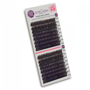 The Eyelash Emporium Split Screen 'Mink' C Lashes 0.10 & 0.12 Mixed Lengths