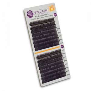 The Eyelash Emporium Split Screen 'Mink' D Lashes 0.06 & 0.07 Mixed Lengths