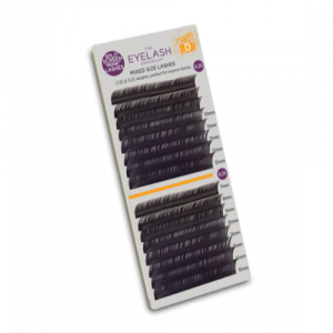 The Eyelash Emporium Split Screen 'Mink' D Lashes 0.10 & 0.12 Mixed Lengths