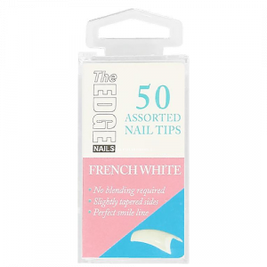 The Edge FRENCH WHITE Tips Size 5 (50)