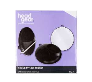 HeadGear Round Mirror with Bracket