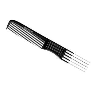 HeadJog Metal Pin Comb Black (204)