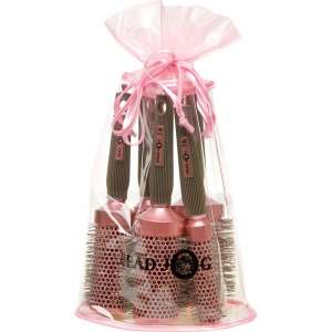 Oval Bag Pink Brush Set